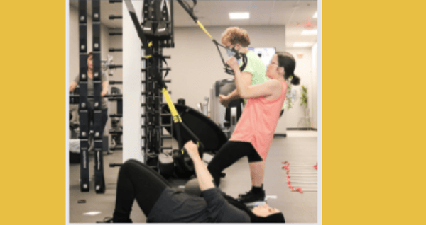 Well Studio students doing functional strength training